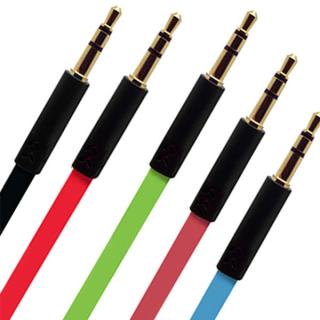 AUX 3,5 mm jack kabel, pozlacený, 1m Barva: Fialová