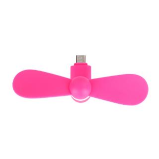 micro USB větráček Barva: Růžová