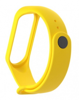 Náhradní náramek pro Xiaomi Mi Band 3 nebo 4 Barva: Žlutá