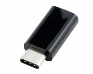 Redukce z micro USB na USB-C Barva: Černá