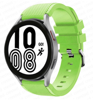 Silikonový řemínek 22mm pro Samsung Galaxy Watch/Amazfit GTR/Huawei Watch Barva: Zelená