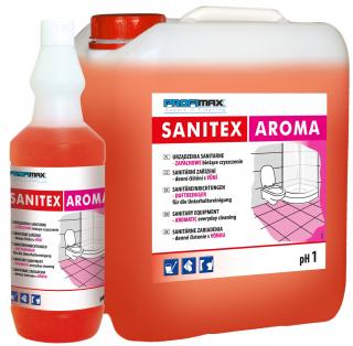 SANITEX AROMA - prostředek na sanitární zařízení s vůní MALIN