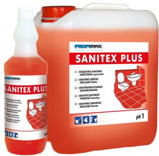 SANITEX PLUS - prostředek na sanitární zařízení - generální úklid