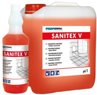 SANITEX V - prostředek na sanitární zařízení - denní úklid
