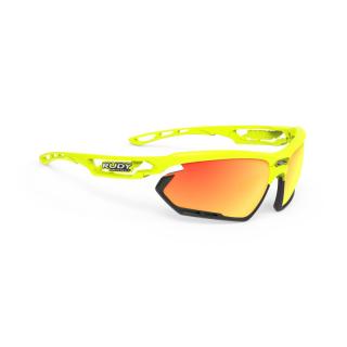 BRÝLE RUDY PROJECT FOTONYK YELLOW FLUO GLOOS-BUMPERS BLACK / MULTILASER ORANGE