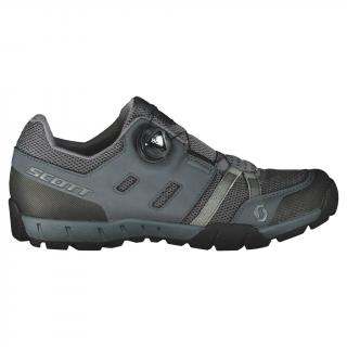 Cyklistické boty SCOTT sport crus-r boa dark grey/black Velikost: 44 (EU)