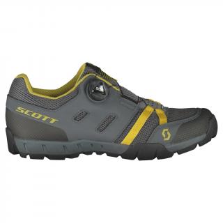 Cyklistické boty SCOTT sport crus-r boa dark grey/yellow gris fonce Velikost: 44 (EU)