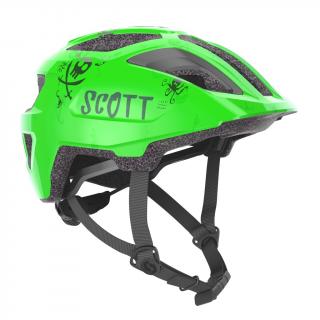 Dětská helma SCOTT spunto kid fluo green Velikost: 42/52