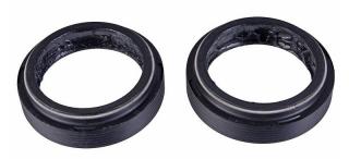 Fork DUST WIPER KIT - 35mm BLACK (INCLUDES FLANGELESS DUST WIPERS) - DOMAIN DUAL CROWN A1-