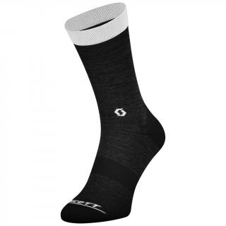 SCOTT Sock Trail Crew grey/white Velikost: 42-44