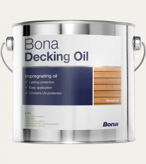 BONA Decking Oil 2,5l (Olej na dřevěné terasy)