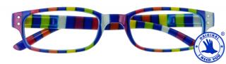 CHAOT modrá brýle na čtení Dioptrie: +1.00
