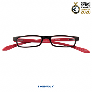 HANGOVER FUN brýle na čtení antracitovočervená Dioptrie: +1.00