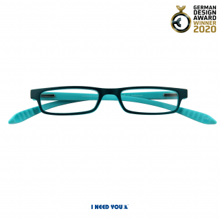 HANGOVER FUN brýle na čtení modrotyrkysová Dioptrie: +1.00