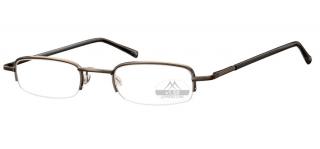 MR10A kompaktní brýle na čtení hnědá Dioptrie: +1.00