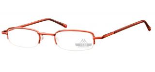 MR10C kompaktní brýle na čtení červená Dioptrie: vlastní dioptrie