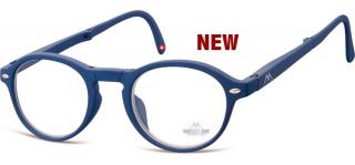 MR66B skládací brýle na čtení modrá Dioptrie: +1.00