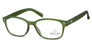 MR88E plastové brýle na čtení zelená Dioptrie: +1.00