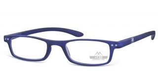 MR93B plastové brýle na čtení modrá Dioptrie: +1.00