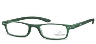 MR93E plastové brýle na čtení zelená Dioptrie: vlastní dioptrie