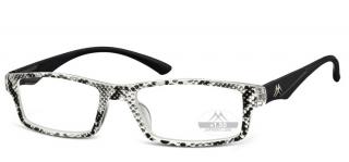 MR94 dámské brýle na čtení černobílá Dioptrie: +1.00