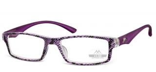 MR94A dámské brýle na čtení fialová Dioptrie: vlastní dioptrie