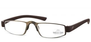 MR99a brýle na čtení hnědá Dioptrie: +1.00