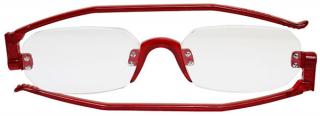 NEWFOLD 507 skládací brýle na čtení červená Dioptrie: +1.00