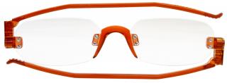 NEWFOLD 507 skládací brýle na čtení oranžová Dioptrie: +2.50