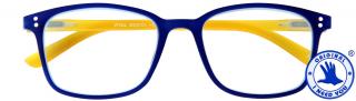 VITAL brýle na čtení modrožlutá Dioptrie: +1.00