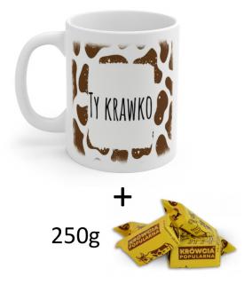 Hrnek plný Krowek - Ty krawko