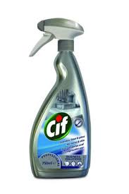 Cif Pro Formula Stainless Steel and Glass 750ml