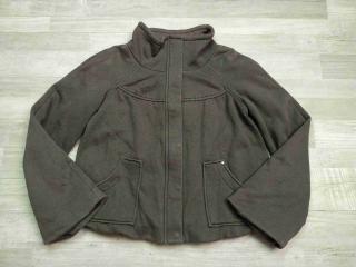 kabát jarní/podzimní plátěný šedý NEW LOOK vel 158 (kabát NEW LOOK)