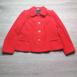 kabát zimní červený MARKSSPENCER vel XL (kabát MARKSSPENCER)