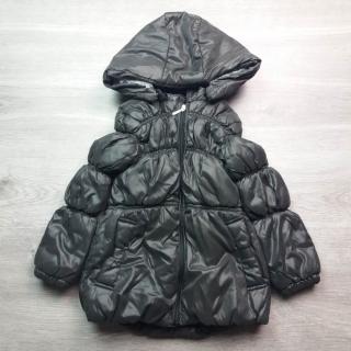 kabát zimní prošívaný šedý vel 110