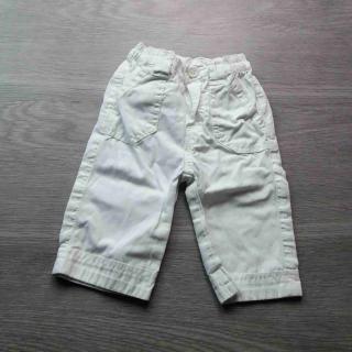 kalhoty bílé plátěné vel 62