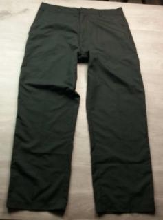 kalhoty lehké černé DUNLOP vel XL ( W36) (kalhoty DUNLOP)