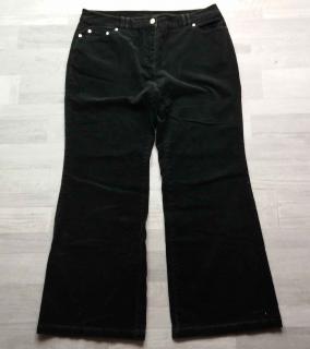 kalhoty manžestrové černé  NEXT vel XL (kalhoty NEXT)