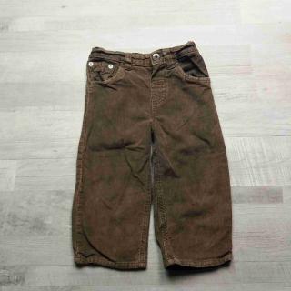kalhoty manžestrové hnědé CHEROKEE vel 92 (kalhoty CHEROKEE)