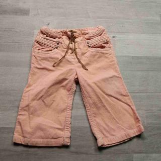 kalhoty manžestrové růžové vel 74