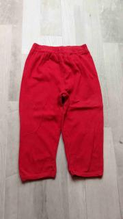 kalhoty od pyžama červené vel 86