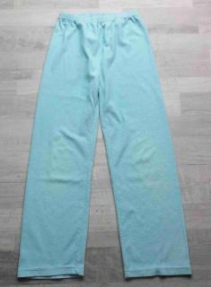 kalhoty od pyžama fleesové světle modré vel 140