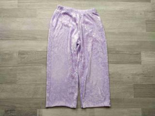 kalhoty od pyžama semišové fialové vel 104