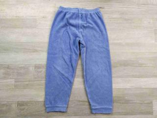 kalhoty od pyžama semišové modré vel 98/104