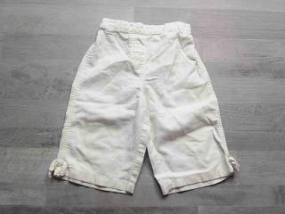 kalhoty plátěné bílé s logem NEXT vel 86 (kalhoty NEXT)