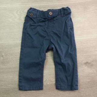 kalhoty plátěné tmavě modré CA vel 80 (kalhoty CA)