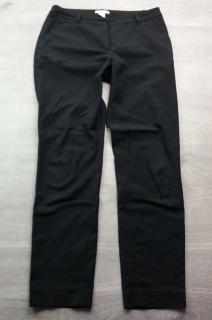 kalhoty společenské černé HM vel S (kalhoty HM)