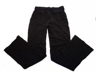 kalhoty společenské černé s kapsami MARKSSPENCER vel S   (kalhoty MARKSSPENCER)