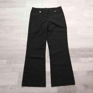 kalhoty společenské černé s knoflíky GEORGE vel 128 (kalhoty GEORGE)