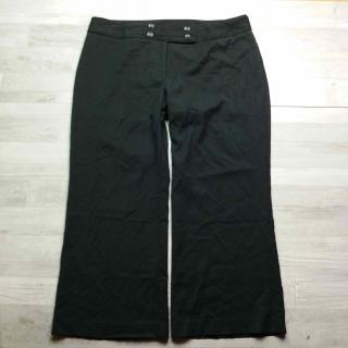 kalhoty společenské černé s knoflíkyMARKSSPENCER vel 3XL (kalhoty MARKSSPENCER)